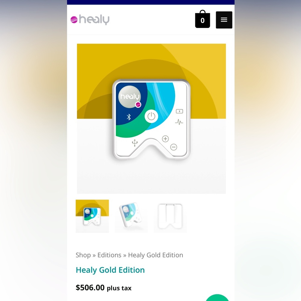 Brand New: The Healy Gold Edition: Frequencies for Life. Made in Germany.